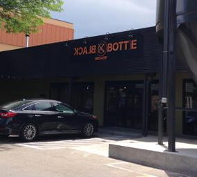 Front of Black Bottle